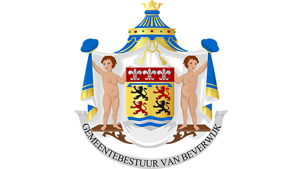 Wapen gemeente Beverwijk Wapen gemeente Beverwijk - in kleur op transparante achtergrond - 600 * 337 pixels